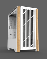 Conception en bois populaire MATX ordinateur PC boîtier de jeu Mid Tower Gamer étui pour CPU CHASSIS