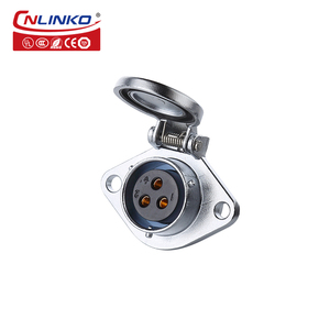 Cnlinko không thấm nước Jack Shield E xe đạp pin điện 3 cực nối nam 3 pin nữ 5 pin nam và nữ - Product Image 6