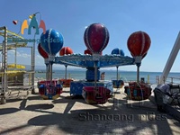 Manège familial Samba Balloon pour fête foraine, attraction de ballons rotatifs et élévateurs pour événements festifs