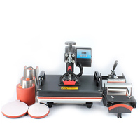 Presse à Chaud Multifonctionnelle 8-en-1 pour Sublimation Numérique – Imprime sur Tasses, Assiettes, T-shirts