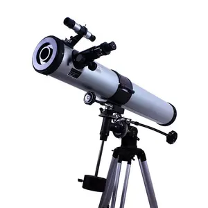 天文望远镜反射器孔径114毫米望远镜天文高功率光学望远镜手表天空聚焦1000毫米