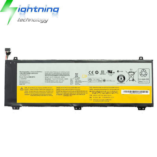 New Genuine Original L12M4P61 7.4V 45Wh Laptop Battery for Lenovo Ideapad U330 Touch U330p U330t L12L4P61 Notebook