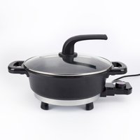 Drop Shipping Marmite électrique polyvalente en aluminium moulé antiadhésive pour la cuisson électrique
