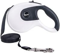 Laisse de chien rétractable automatique, laisse télescopique réglable pour animaux de compagnie, pour chiens de petite, moyenne et grande taille, laisse double pour chien et collier
