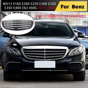 2138802003 pour Mercedes Benz W213 E180 E200 E220 E300 E320 E350 E400 E63 AMG 2017-2020 Grille avant centrale A2138802003 - Product Image 1