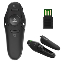 2.4GHz 무선 USB 파워 포인트 프레젠테이션 원격 제어 PPT 플립 펜 포인터 리모콘 발표자 원격 제어
