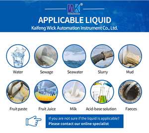 3 pollici di uscita analogica digitale misuratore di portata Dn80 liquido misuratore di portata dell'acqua elettromagnetica per l'agricoltura - Product Image 4