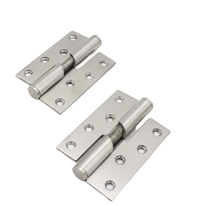 Bisagra de puerta automática desmontable de cierre automático personalizada para división de inodoros, piezas de hardware OEM ODM personalizadas - Product Image 1