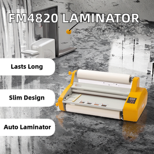 Entu FM-4820 A3 nước nóng cuộn cán máy tự dính Bìa lạnh gắn cuốn sách ảnh tinh thể nhãn duy nhất đôi nóng phim - Product Image 2