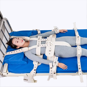 Modular Full <strong>Bed</strong> <strong>Medical</strong> <strong>Restraints</strong> System Pad 8 Fixation Point Full Body Bondage Set with Magnetic Locks System Medfet Asylum - Product Image 1