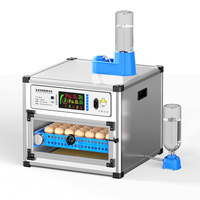 Incubateur industriel pour volailles de 70 œufs, plateau à œufs à rouleaux monocouche, onduleur en option pour double alimentation