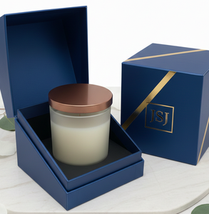 Caja <span class=keywords><strong>de</strong></span> Lujo Personalizada para Velas <span class=keywords><strong>con</strong></span> Separador Interno, Empaque <span class=keywords><strong>de</strong></span> Cartón para Set <span class=keywords><strong>de</strong></span> Regalo <span class=keywords><strong>de</strong></span> Velas Aromáticas, Colección Festiva - Product Image 1