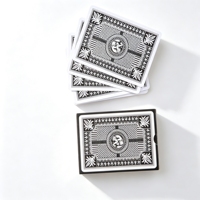 Échantillon gratuit, impression de logo personnalisée, jeu de cartes de poker imperméable, cartes à jouer en plastique de haute qualité et bon marché