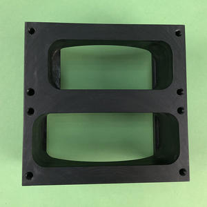 Usinage CNC personnalisé noir PVC/UHMWPE/PEAK/NYLON plastique manchon en caoutchouc pièces fraisage de précision tour de tournage services OEM - Product Image 4