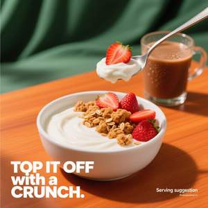 Granola <span class=keywords><strong>Crunch</strong></span> di bacche di piccole dimensioni con cereali integrali 100% e noci miste | 3g di Fiber Per porzione, 9.2 Oz - Product Image 2
