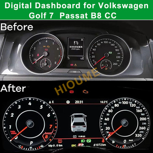 <span class=keywords><strong>Compteur</strong></span> de vitesse numérique pour tableau de bord de voiture, écran LCD d'affichage du kilométrage pour Volkswagen <span class=keywords><strong>Golf</strong></span> <span class=keywords><strong>7</strong></span> R <span class=keywords><strong>Golf</strong></span> <span class=keywords><strong>7</strong></span> MK7 GTi Passat B8, mise à niveau de l'écran - Product Image 5