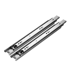 Glissières de tiroir Hakimi en acier laminé à froid de 1,8 mm d'épaisseur, silencieuses, à roulement à billes, capacité de charge de 51 à 100 kg, pour armoire et placard - Product Image 3