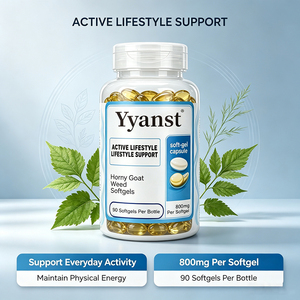 Gélules de soutien physique à base d'Herbe de chèvre cornée 800mg 90 unités – Aide à maintenir l'énergie physique et soutient l'activité quotidienne - Product Image 5