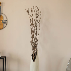 Ramas Secas Decorativas <span class=keywords><strong>KIKI</strong></span>, Ramas de Sauce Rizado Secas para Decoración Rústica del Hogar y Bodas - Product Image 1
