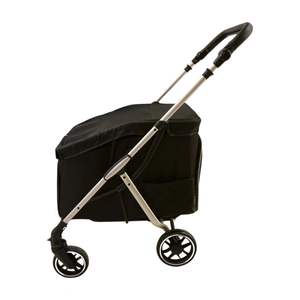 601 büyük kapasiteli havacılık alüminyum katlanabilir Pet arabası taşıyıcı Oxford malzeme nefes örgü arabası köpekler ve kediler için - Product Image 3