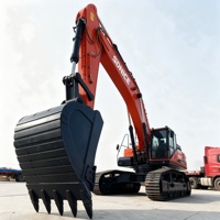 Excavator Crawler SDNICE 50 Ton, Bucket 2.4m³, Mesin Isuzu 300kW, Hidrolik Kawasaki, Harga Pabrik untuk Pertambangan, Tambang Batu, Konstruksi