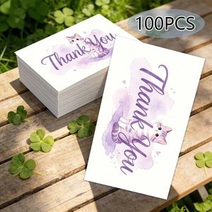 Biglietti di Auguri di Lusso Personalizzati, Cartoncino Laminato, Biglietti di Ringraziamento con Logo, Biglietti da Visita ODM, Vendita all'Ingrosso - Product Image 4