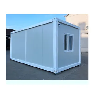 Maison modulaire préfabriquée de 20 pieds Kit de conteneur de camping en conteneur pour maisons modulaires prêtes à être expédiées