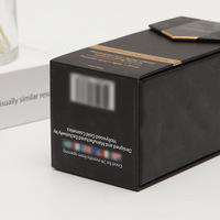 Conception personnalisée Fabrication de boîte de papier cadeau magnétique vide emballage de bouteille de parfum de luxe vide 50ml/100ml bouteille de parfum avec boîte
