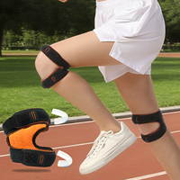 Sangle de genou en néoprène réglable pour la compression et le soutien, stabilisateur de tendon, soulagement de la douleur, pour le sport, la course, le basketball, la remise en forme