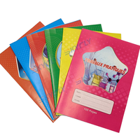 Cahier d'exercices TP ligné français, pages et style personnalisés, cahier scolaire pour fournitures scolaires