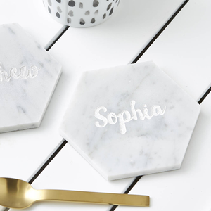 Cartes <span class=keywords><strong>de</strong></span> Table acrylique marbré blanc, 50 pièces, panneaux pour mariage - Product Image 4