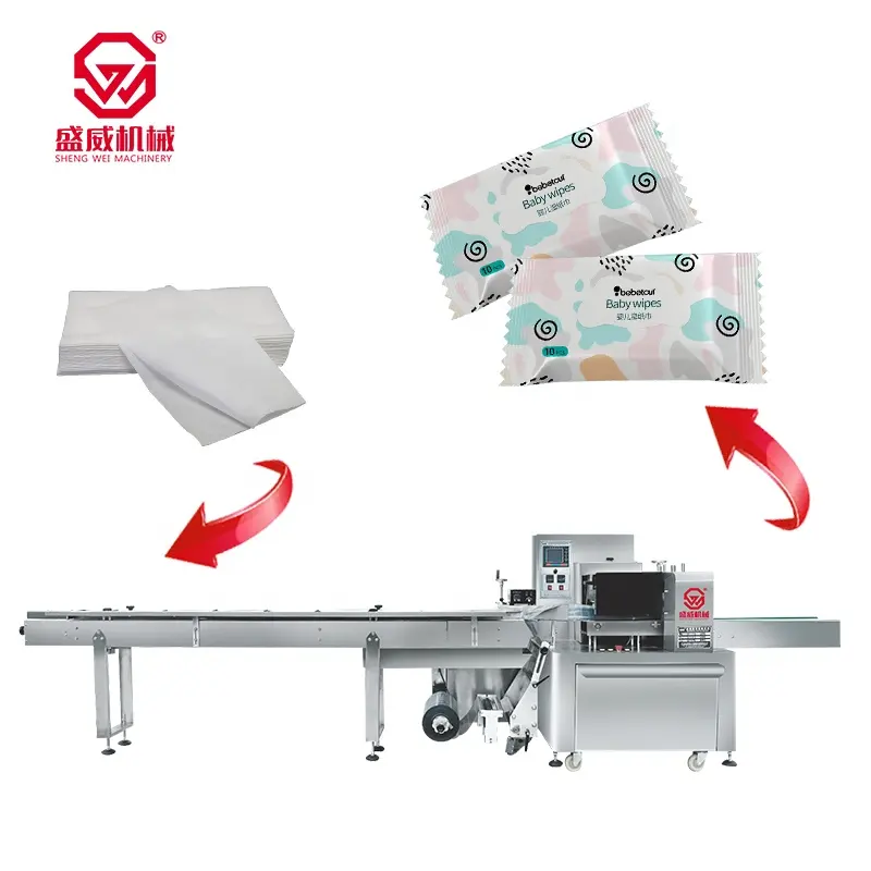 Shengwei機械キッチンティッシュ価格紙ナプキントイレ包装機
