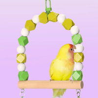 Support multifonctionnel pour perroquet et balançoire, accessoires de cage à oiseaux de haute qualité pour toutes les tailles de cages à oiseaux