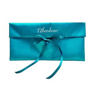 Bolsa de embalaje pequeña de satén liso rojo al por mayor para comercio electrónico y negocios minoristas - Product Image 5