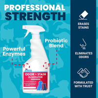 Détachant pour tapis pour chiens et chats, urine, nourriture, vomit, éliminateur d'odeurs d'animaux, spray désodorisant
