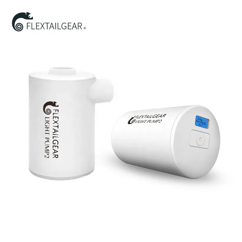 Flextailgear USB 연결 빛 pump2 빛 공기 팽창 펌프 극단적 인 야외 공기 펌프