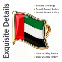 Broches personnalisées en métal avec drapeaux de pays, impression par transfert thermique, carte du pays pour la publicité de mode