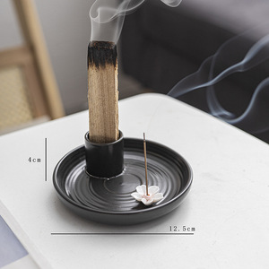 YML usine en gros céramique porte-bâton d'encens palo santo support à bois blanc <span class=keywords><strong>sauge</strong></span> encens sage bâton brûleur - Product Image 5