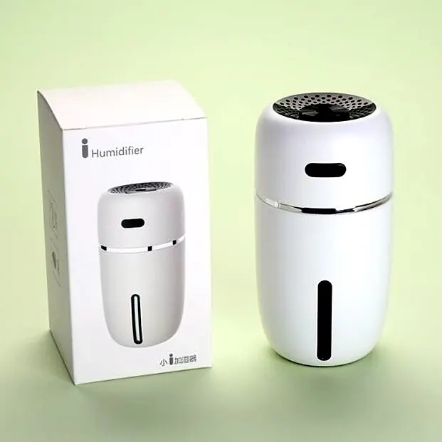 Terbaik Elektronik Rumah Tangga LED Keren Kabut Ultrasonic Air Humidifier Portable