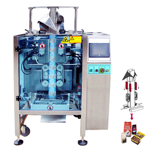 Stand up bag packing machine VFFS machine for Quad-seal bags