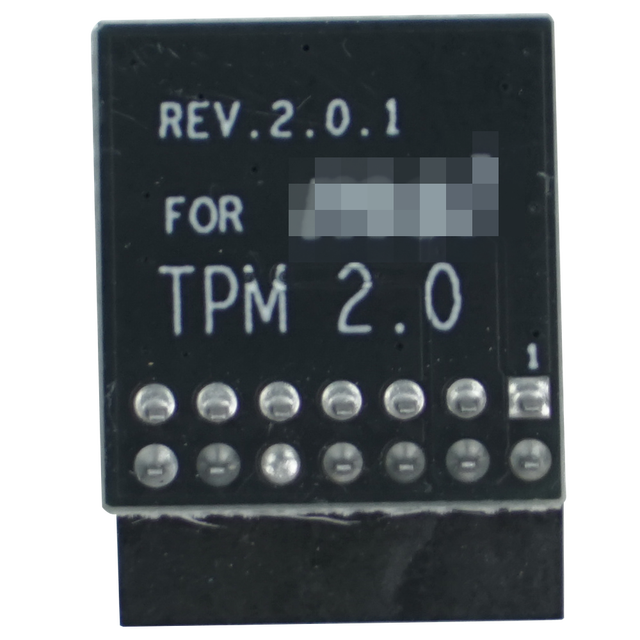 TPM 2.0 Desktop Motherboard Computer Parts ABS Material Compatible Secure Easy to Install in Stock
