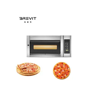 commercial deck outdoor bakery cake toaster bread baking 1 pan electric pizza oven electric oven price for sale bakery
