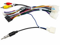 Harness Kabel Navigasi Stereo Mobil TY082 PVC CANBUS Decoder Kompatibel untuk Prado 2014-2019 4Runner 2014-2018
