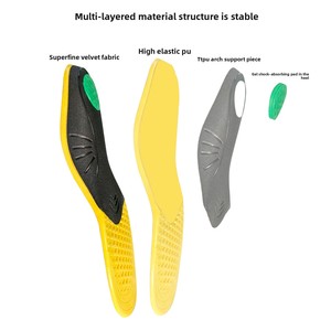 Nuove Solette Correttive <span class=keywords><strong>per</strong></span> Piedi Piatti con Supporto <span class=keywords><strong>per</strong></span> Arco Plantare, <span class=keywords><strong>per</strong></span> <span class=keywords><strong>Ginocchia</strong></span> Valgo e Sovrappronazione - Inserti <span class=keywords><strong>per</strong></span> Scarpe Unisex in Schiuma PU <span class=keywords><strong>per</strong></span> Tutte le Stagioni - Product Image 4