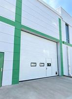 Porte à enroulement électrique en alliage d'aluminium, porte à enroulement résistante au vent pour magasin, entrepôt, commerce, garage
