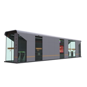 Tùy chỉnh thông minh năng lượng mặt trời Powered A/C đóng quảng cáo xe buýt dừng nơi trú ẩn trạm giá tốt nhất - Product Image 1