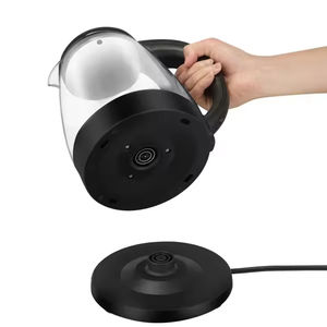 Hervidor Eléctrico de Vidrio de Borosilicato de Alta Calidad, 1500W, Apagado Automático, Ideal para Cocina y Oficina, Venta Directa de Fábrica - Product Image 5