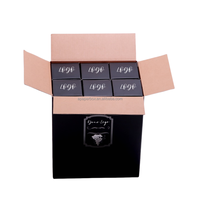 Boîte d'emballage sur mesure pour vin rouge avec impression UV Spécifications Logo personnalisé pour coffrets cadeaux Whisky Beer Soda Crafts