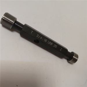 3/4 यूएनएफ-16 2B पेंच धागा अंगूठी गेज प्लग गेज जाना नहीं जाना निर्माता कीमत - Product Image 3