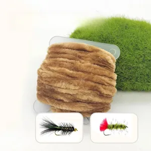 Nueva llegada Gusanos Rayón 3,5mm <span class=keywords><strong>Hilo</strong></span> Tinsel Chenille Floss Line <span class=keywords><strong>Hilo</strong></span> Woolly Bugger Nymph Fly Tying Materials - Product Image 1